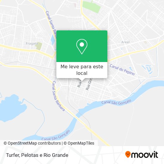 Turfer mapa