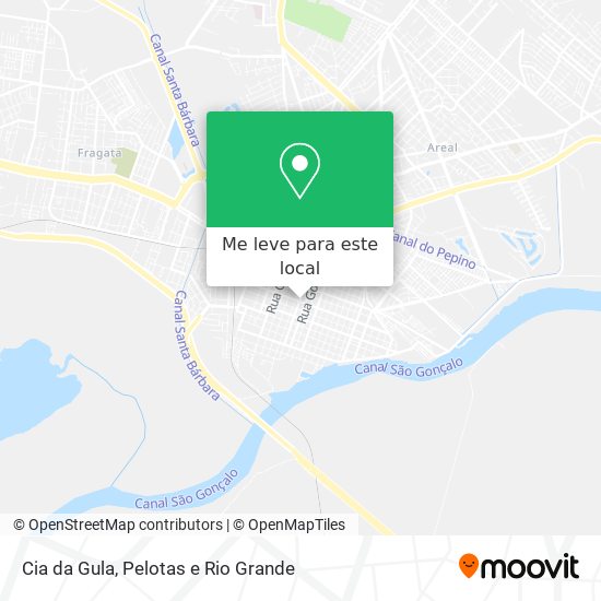 Cia da Gula mapa