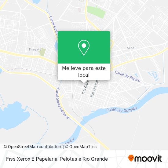 Fiss Xerox E Papelaria mapa
