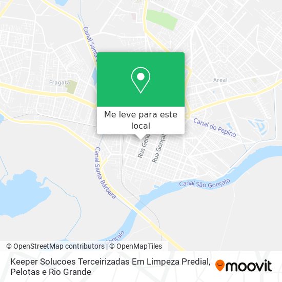 Keeper Solucoes Terceirizadas Em Limpeza Predial mapa
