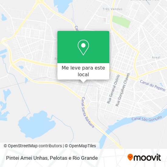 Pintei Amei Unhas mapa