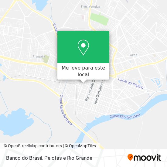 Banco do Brasil mapa