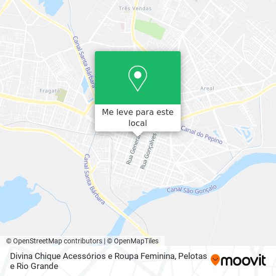 Divina Chique Acessórios e Roupa Feminina mapa