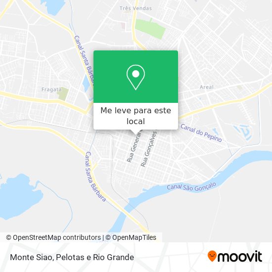 Monte Siao mapa