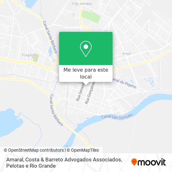 Amaral, Costa & Barreto Advogados Associados mapa