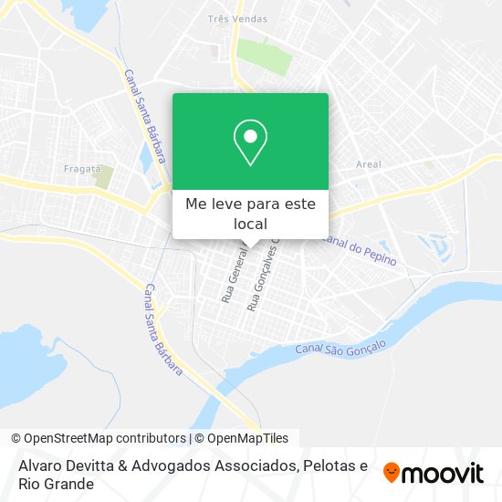 Alvaro Devitta & Advogados Associados mapa
