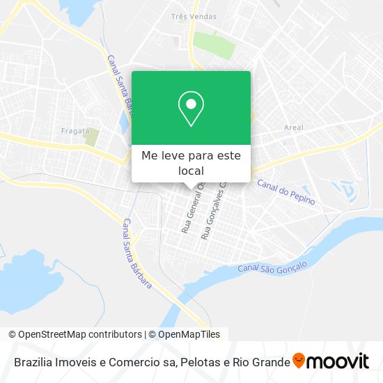 Brazilia Imoveis e Comercio sa mapa