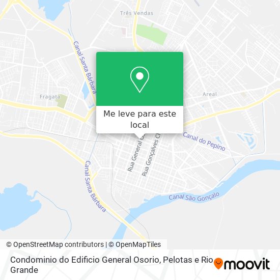 Condominio do Edificio General Osorio mapa