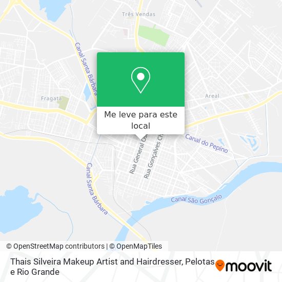 Thais Silveira Makeup Artist and Hairdresser mapa