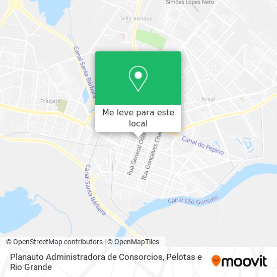 Planauto Administradora de Consorcios mapa