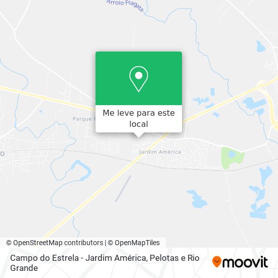 Campo do Estrela - Jardim América mapa
