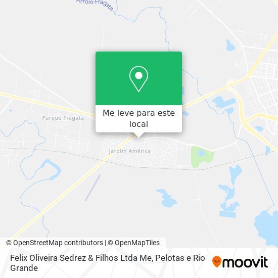 Felix Oliveira Sedrez & Filhos Ltda Me mapa