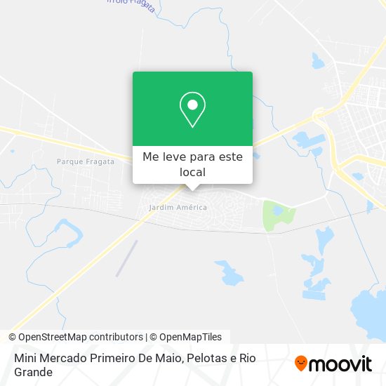 Mini Mercado Primeiro De Maio mapa