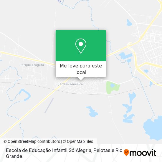 Escola de Educação Infantil Só Alegria mapa
