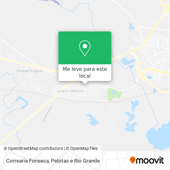 Correaria Fonseca mapa