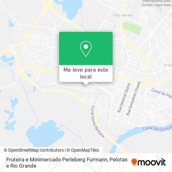 Fruteira e Minimercado Perleberg Furmann mapa