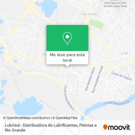 Lubrisul - Distribuidora de Lubrificantes mapa