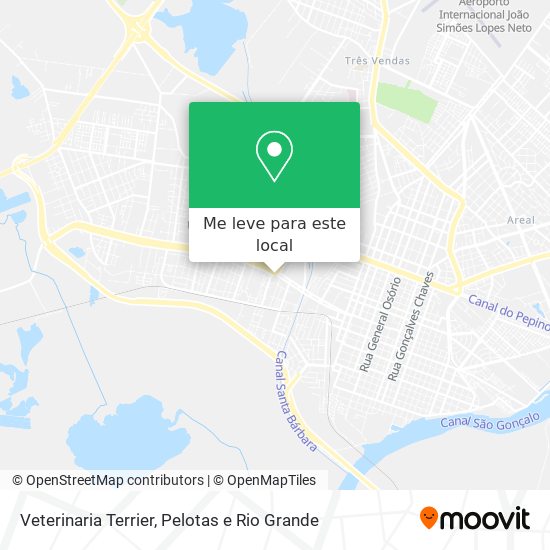 Veterinaria Terrier mapa