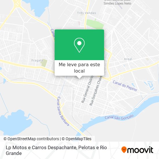 Lp Motos e Carros Despachante mapa