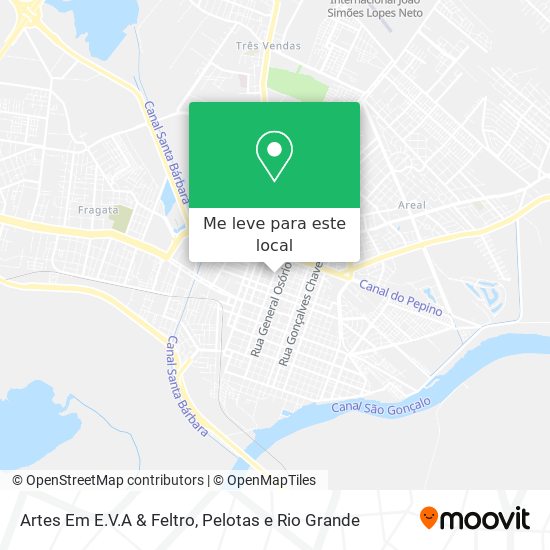 Artes Em E.V.A & Feltro mapa