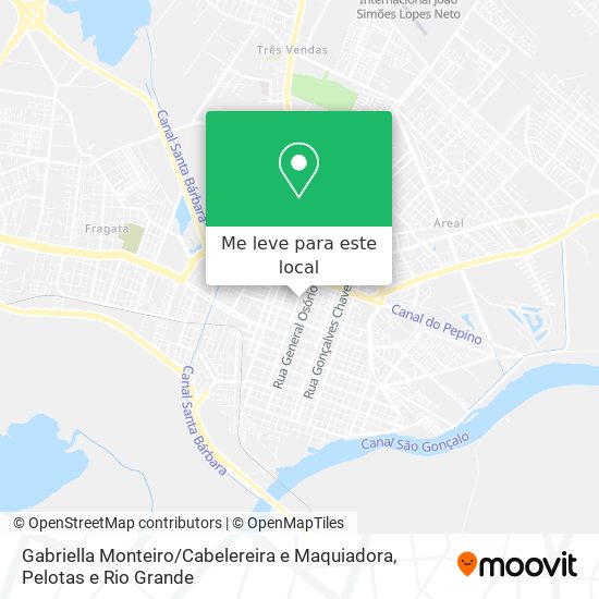 Gabriella Monteiro / Cabelereira e Maquiadora mapa