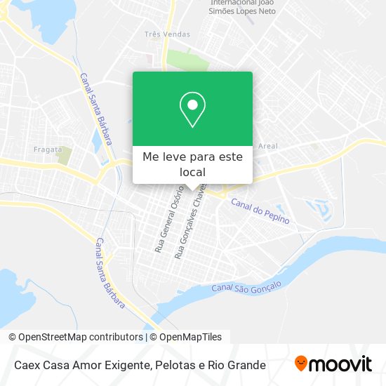Caex Casa Amor Exigente mapa