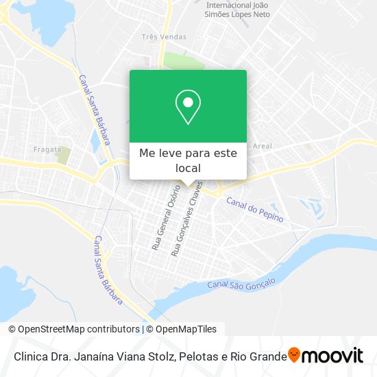 Clinica Dra. Janaína Viana Stolz mapa