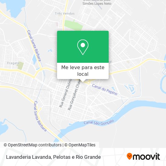 Lavanderia Lavanda mapa