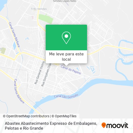 Abastex Abastecimento Expresso de Embalagens mapa