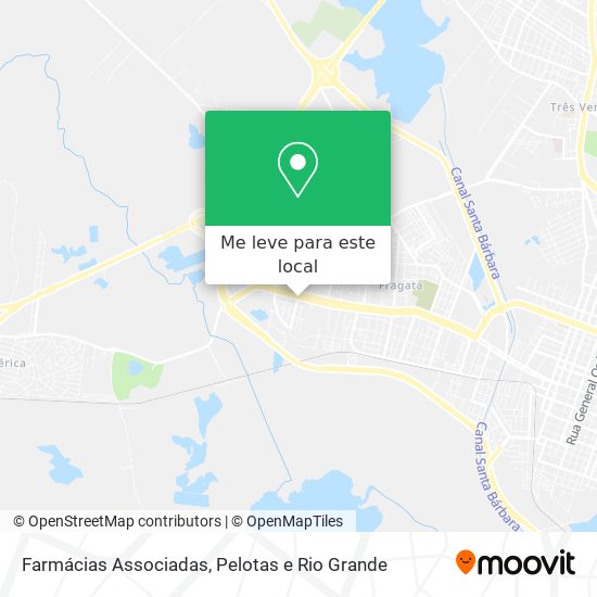 Farmácias Associadas mapa