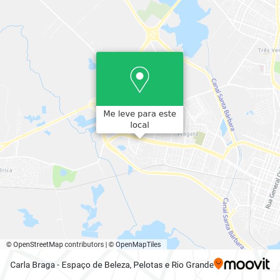 Carla Braga - Espaço de Beleza mapa