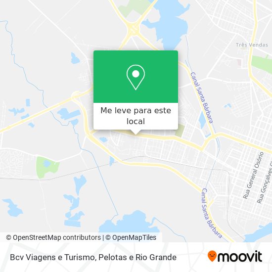 Bcv Viagens e Turismo mapa