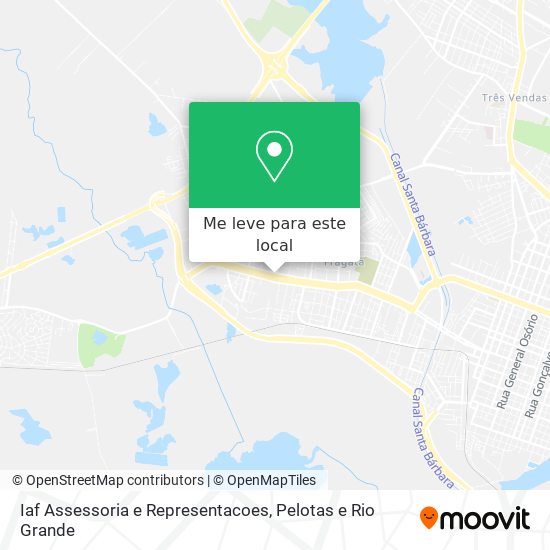 Iaf Assessoria e Representacoes mapa