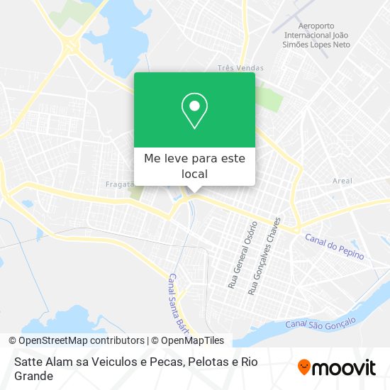 Satte Alam sa Veiculos e Pecas mapa