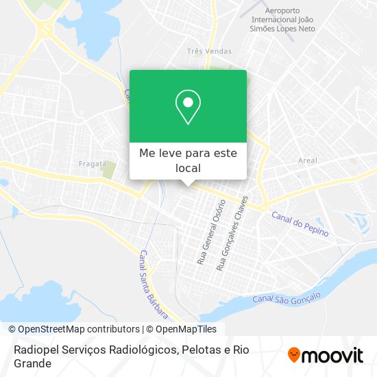 Radiopel Serviços Radiológicos mapa