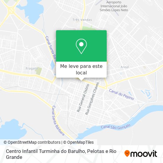 Centro Infantil Turminha do Barulho mapa
