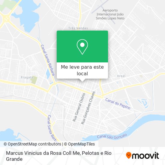 Marcus Vinicius da Rosa Coll Me mapa