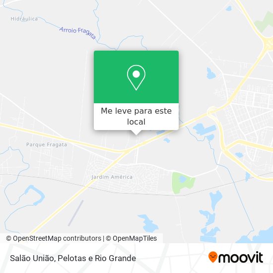 Salão União mapa