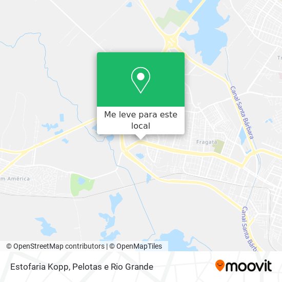 Estofaria Kopp mapa