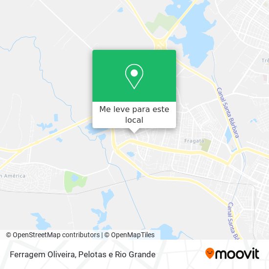 Ferragem Oliveira mapa