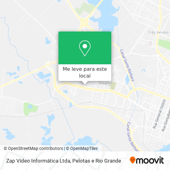 Zap Vídeo Informática Ltda mapa