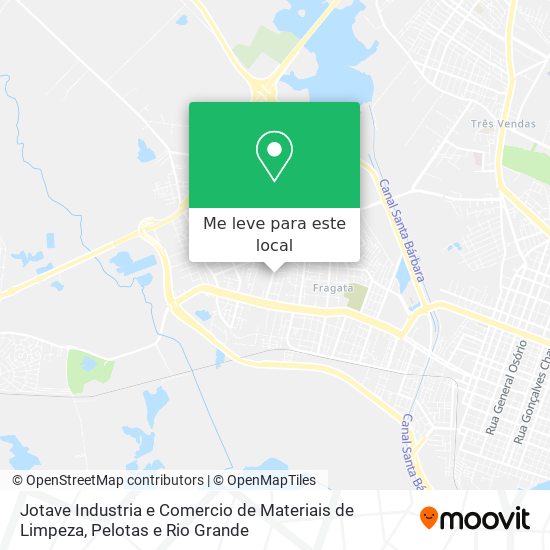 Jotave Industria e Comercio de Materiais de Limpeza mapa