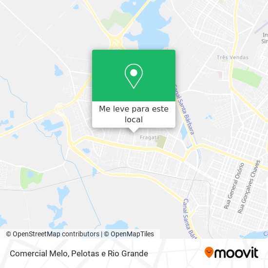 Comercial Melo mapa
