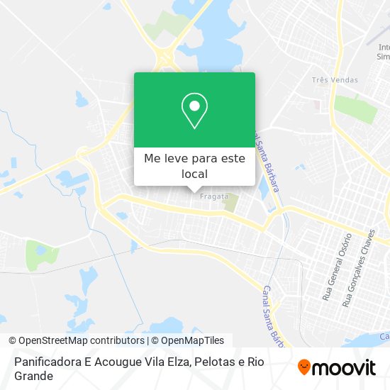 Panificadora E Acougue Vila Elza mapa