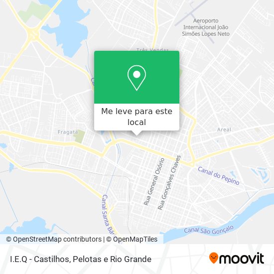 I.E.Q - Castilhos mapa