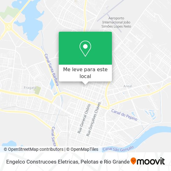 Engelco Construcoes Eletricas mapa