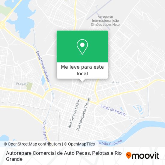 Autorepare Comercial de Auto Pecas mapa
