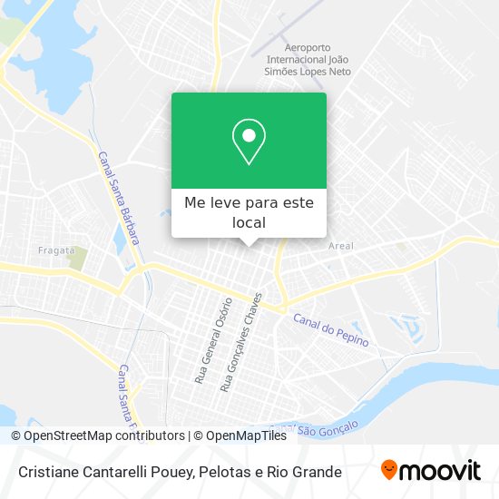 Cristiane Cantarelli Pouey mapa