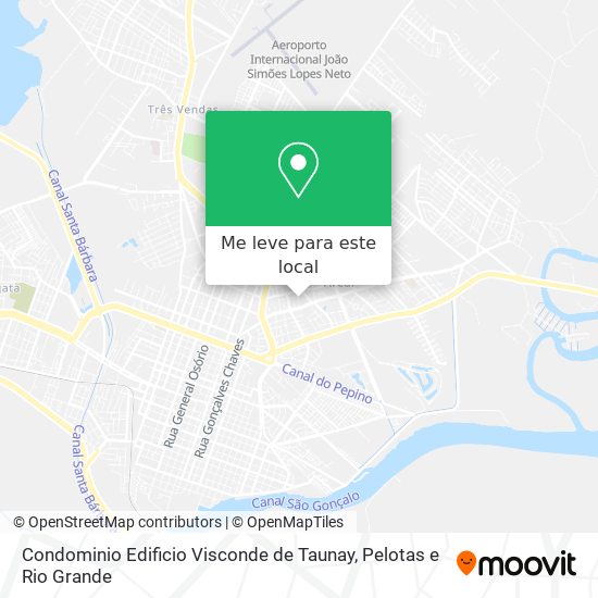 Condominio Edificio Visconde de Taunay mapa