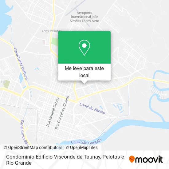 Condominio Edificio Visconde de Taunay mapa